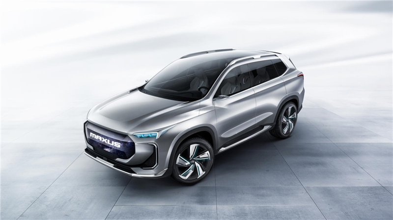 saic maxus biomimetic intelligent pure electric suv concept car tarantula debuts at beijing auto show