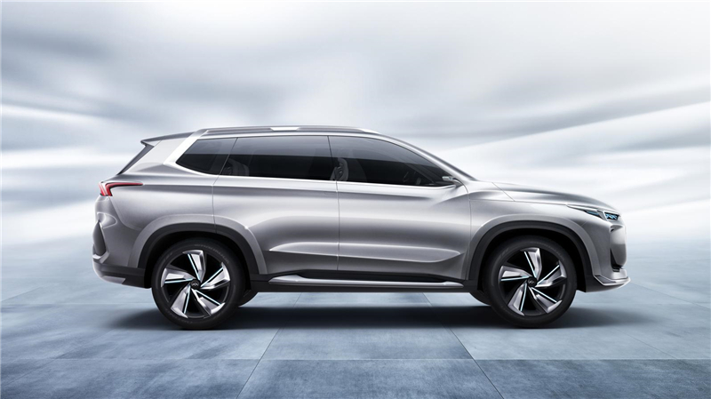 saic maxus biomimetic intelligent pure electric suv concept car tarantula debuts at beijing auto show