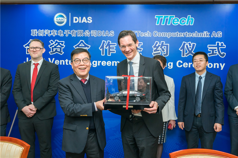 saic and tttech set up joint venture for intelligent driving